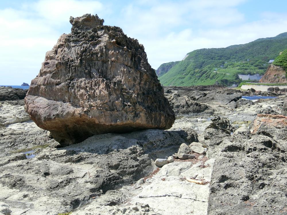 Tsunami stone (at Shiosezaki cape)