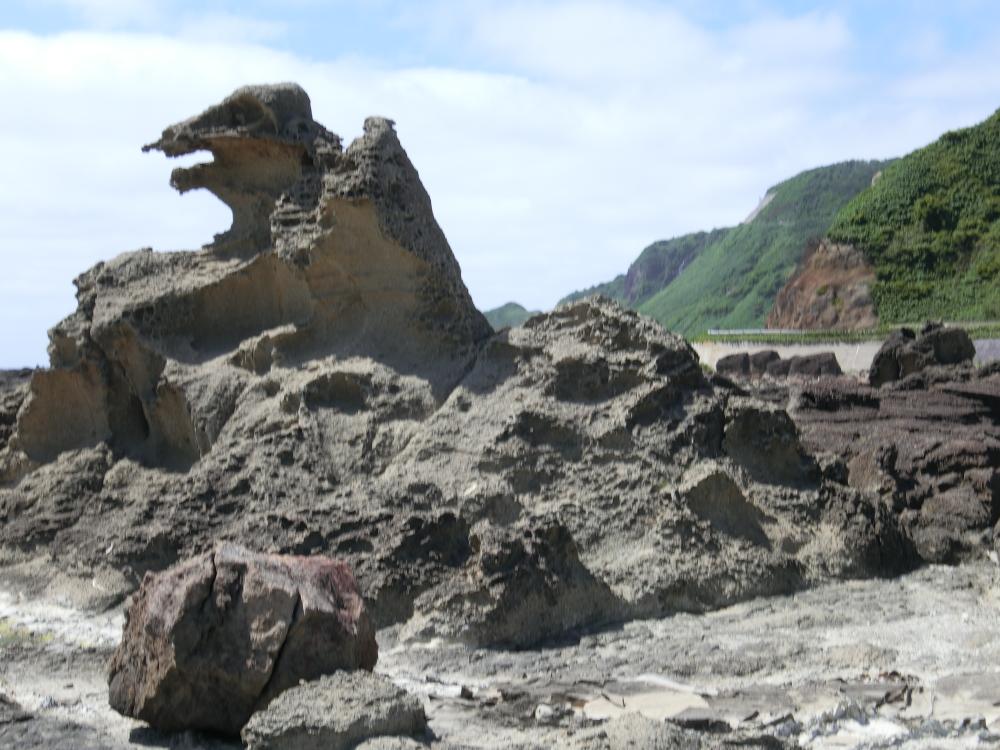 Tsunami stone (at Shiosezaki cape)