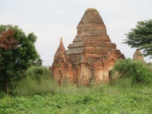 Bagan temple area