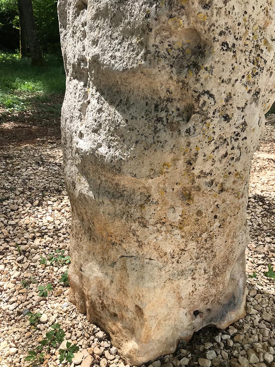 La Pierre-au-Jô Menhir.
Site in Alsace-Lorraine:Meurthe-et-Moselle France