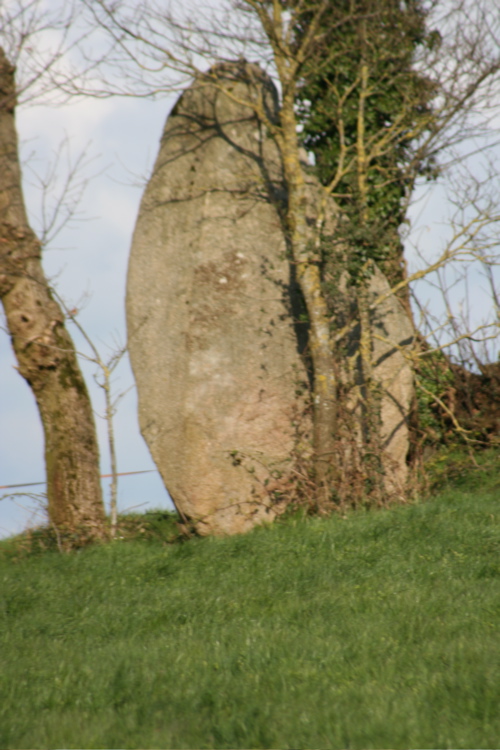 Saint-Mirel deux menhirs