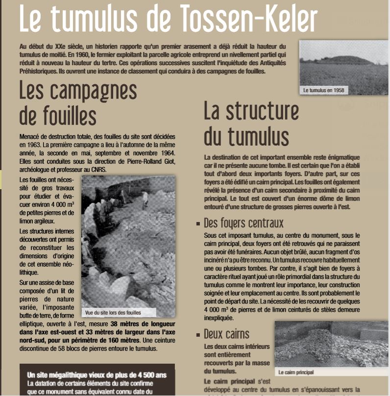 Tossen-Keler Tumulus, Bretagne:Côtes-D'Armor (22) | Megalithic Portal