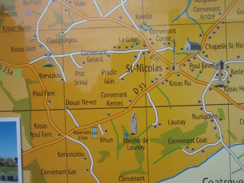 Road map in Camlez