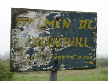 Kerguntuil allée couverte