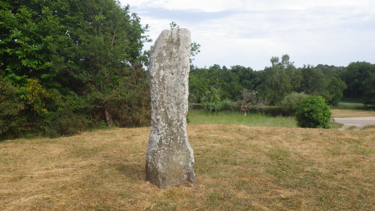 Menhir du tumulus du Moustoir