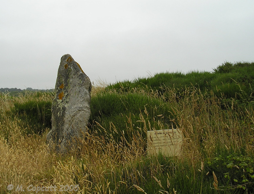 Menhir de Kerroc'h (Ploemeur)