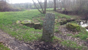 Menhir et Fontaine de Kervive