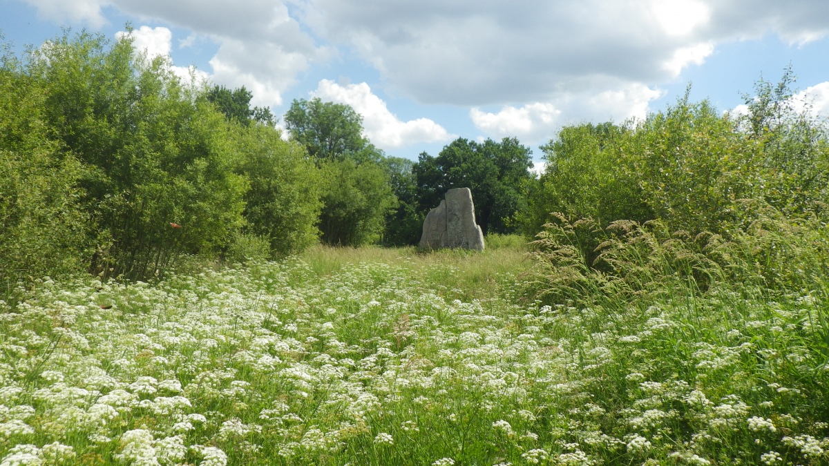 Click for full size image of Menhir de Kerhoret (PID:282219) Menhir de Kerhoret