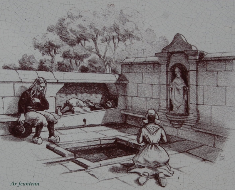 Fontaine de St Goulven