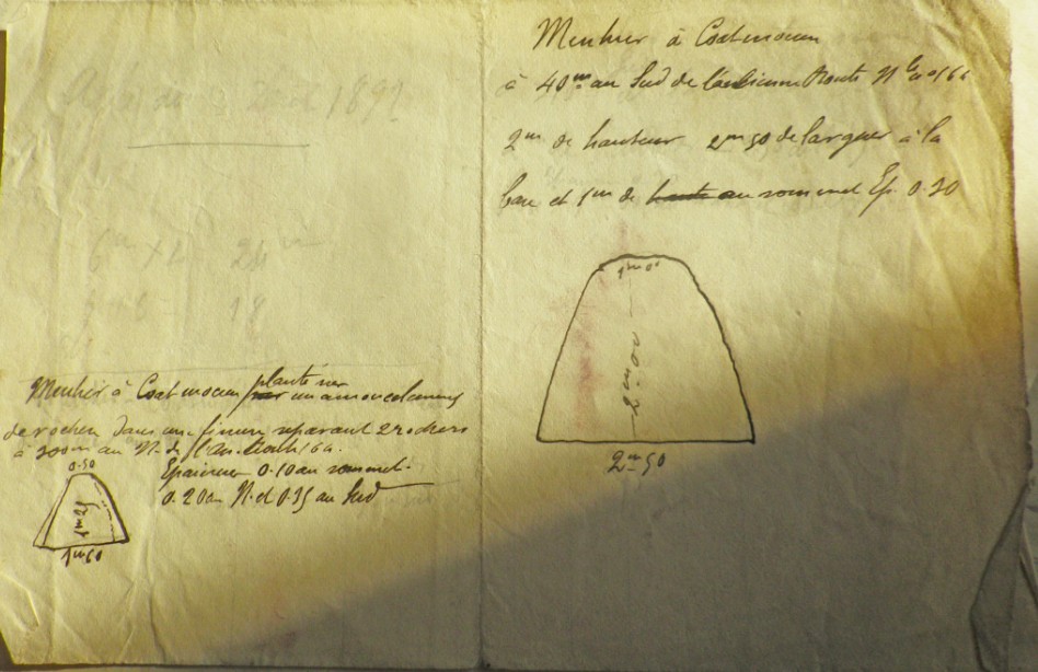 Menhir de Coat Mocun 