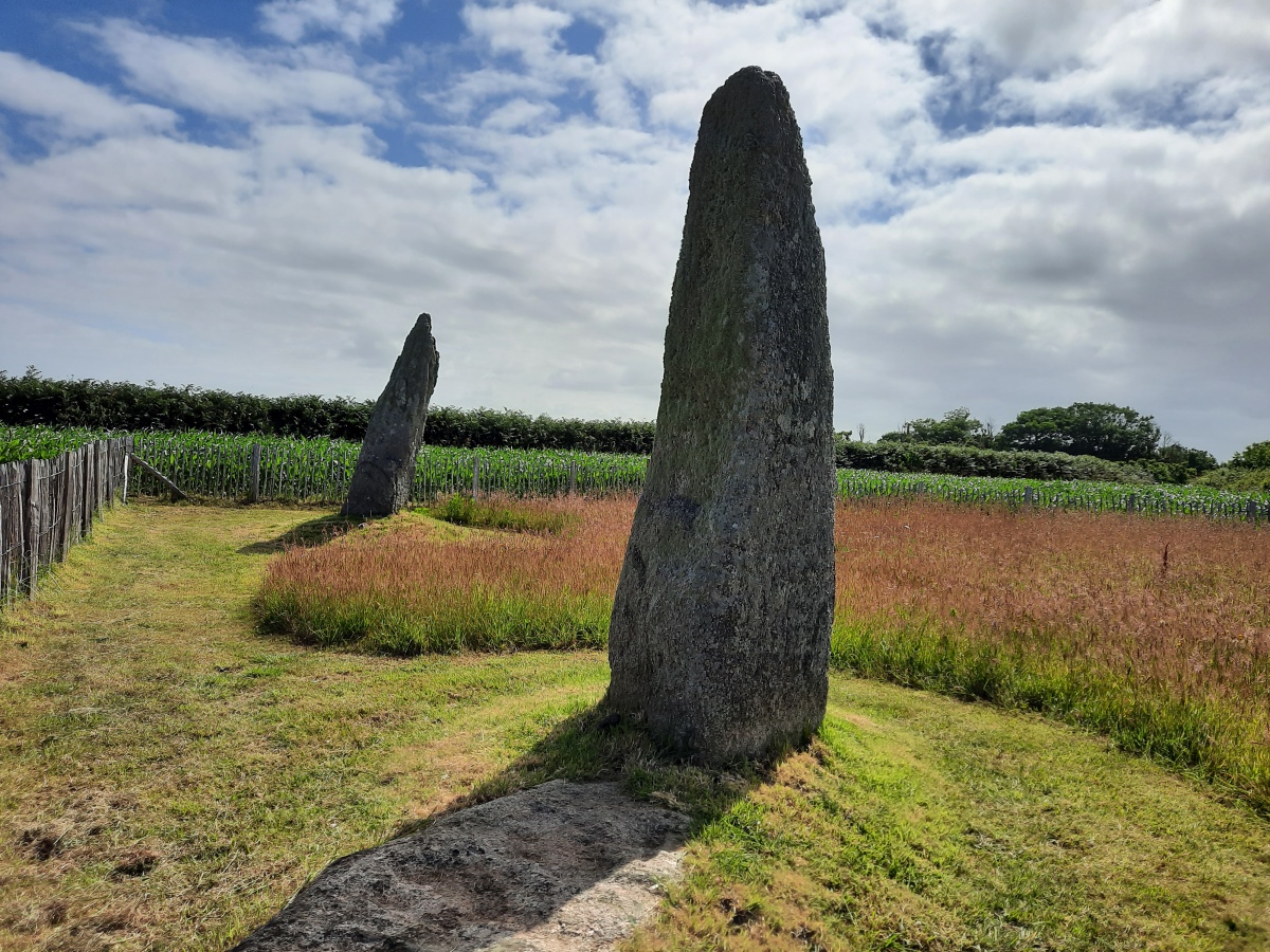 Click for full size image of Saint-Denec Alignement de Menhirs (PID:277613) Saint-Denec Alignement de Menhirs