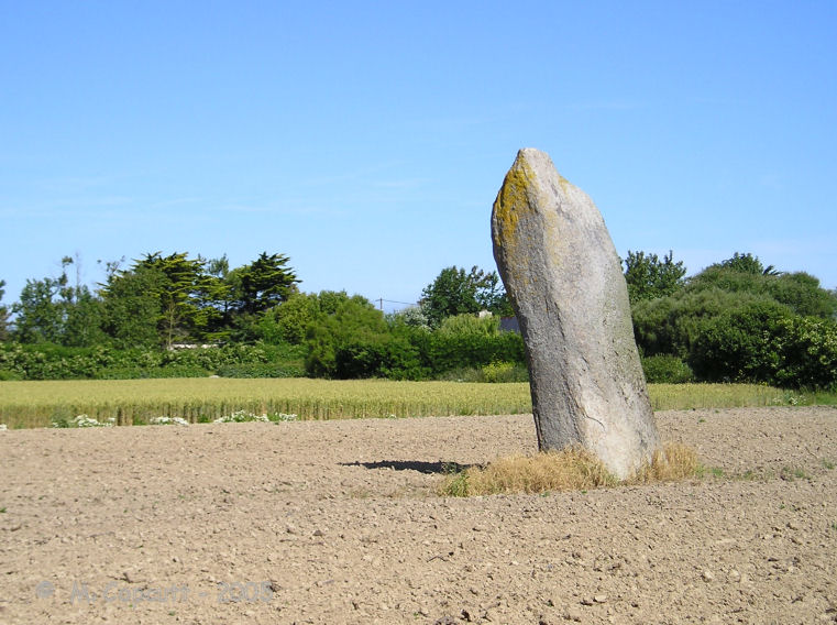 Click for the gallery page to add comments and vote (PID:45009) Porz Ar Stréat menhir