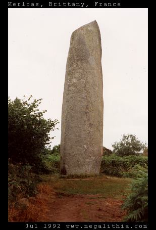 Click for the gallery page to add comments and vote (PID:8077) Kerloas menhir
