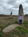 Click for full size image of Saint-Denec alignement de menhirs (PID:128696) Saint-Denec alignement de menhirs