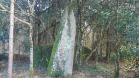 Manoir de Kerminaouët menhir