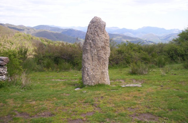 Click for the gallery page to add comments and vote (PID:48491) Menhir du Col-de-Mouzoules 2