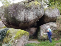 Grotte dite le Rocher des Fées (Cieux)