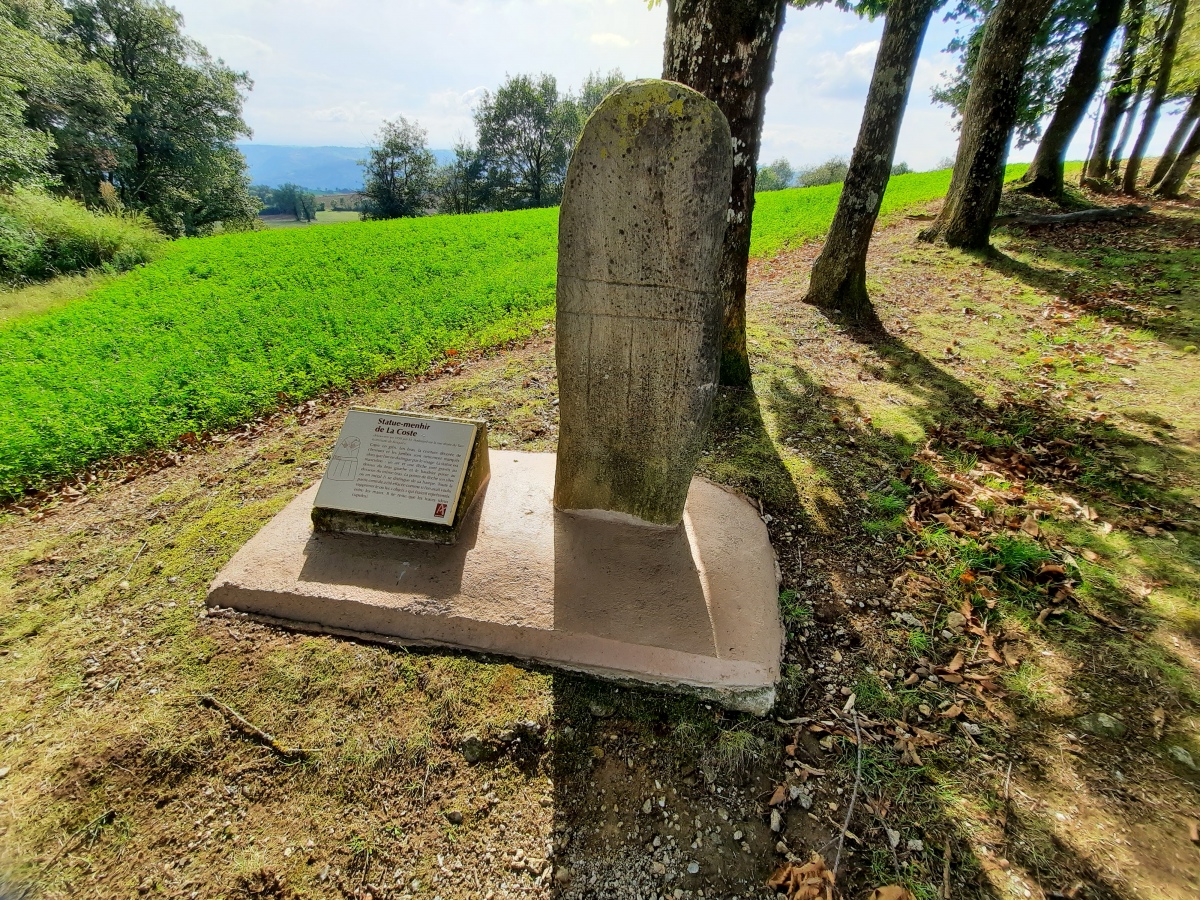 La Coste statue menhir