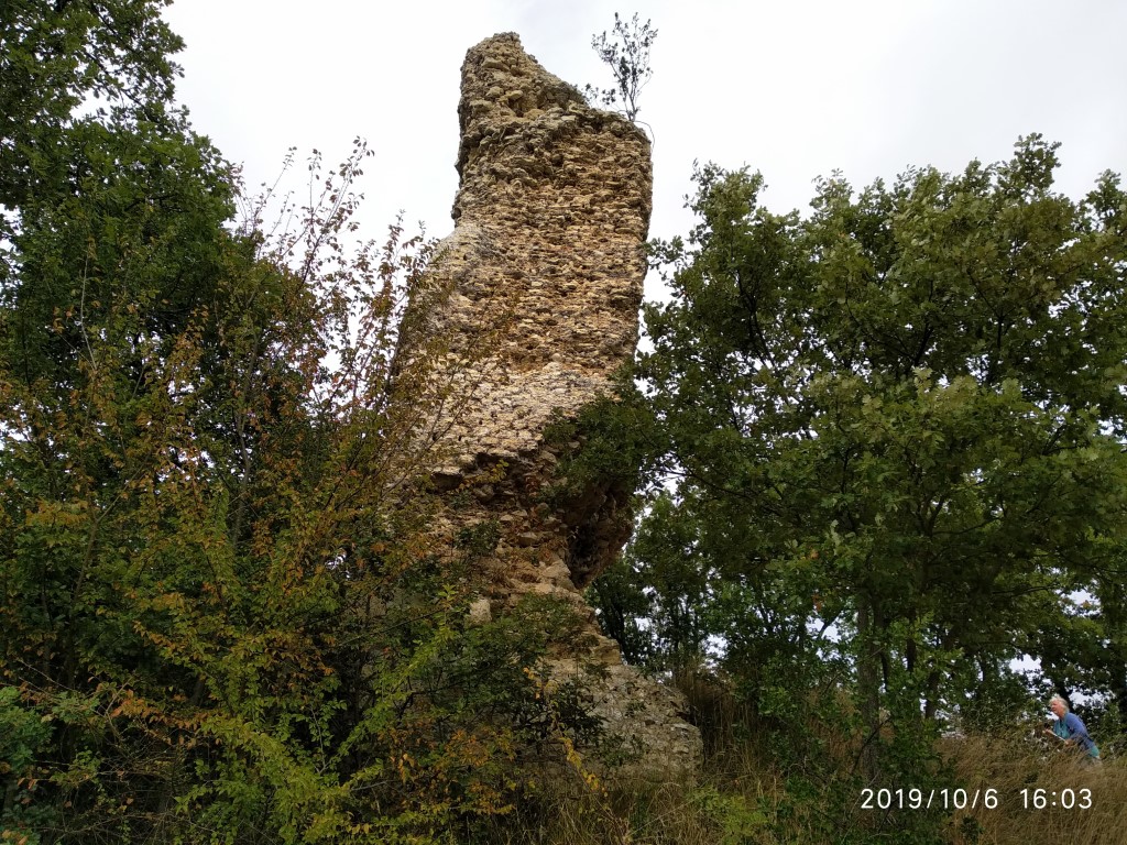 View of the tower from the lower side 