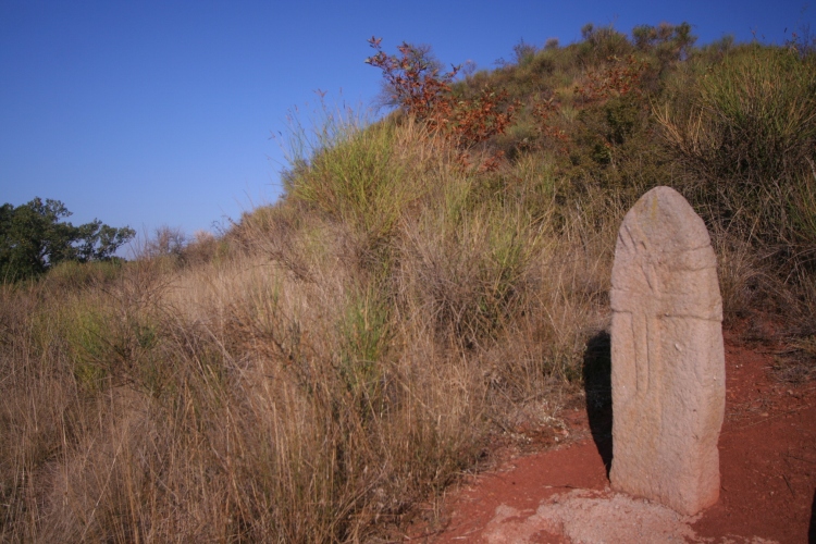 Saumecourte 2 statue menhir
