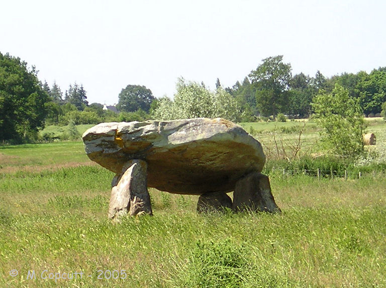 Roche Aux Loups [La Pierre aux Loups Dolmen] Burial Chamber or Dolmen The Megalithic Portal