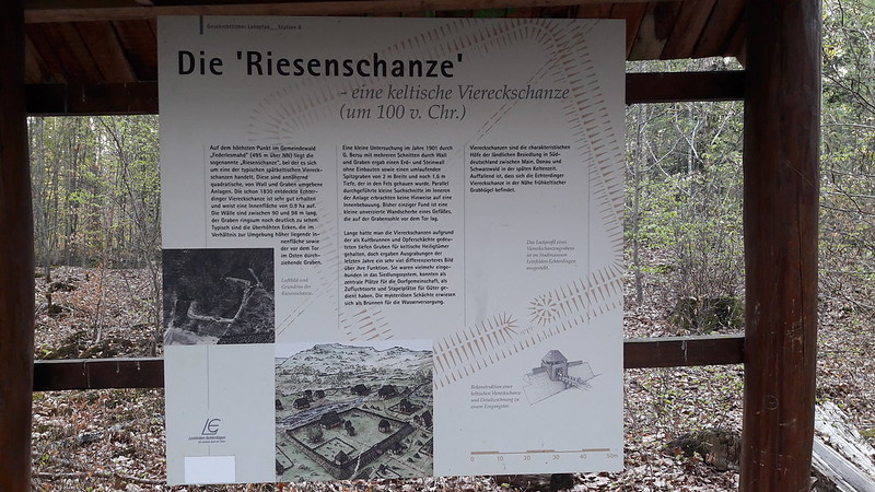 Schautafel Viereckschanze