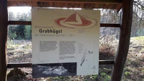 Grabhügel und Götterstelen am Geschichtlichen Lehrpfad Leinfelden-Echterdingen