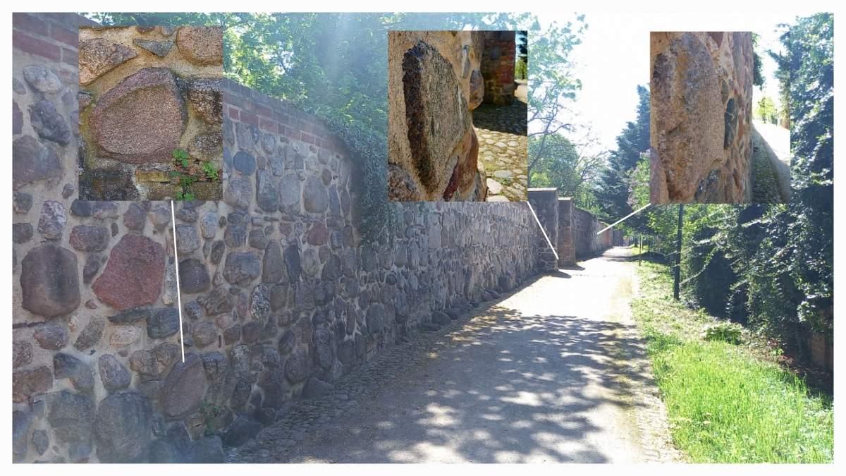 Click for the gallery page to add comments and vote (PID:257744) Mahlsteine Stadtmauer Prenzlau Pulverturm