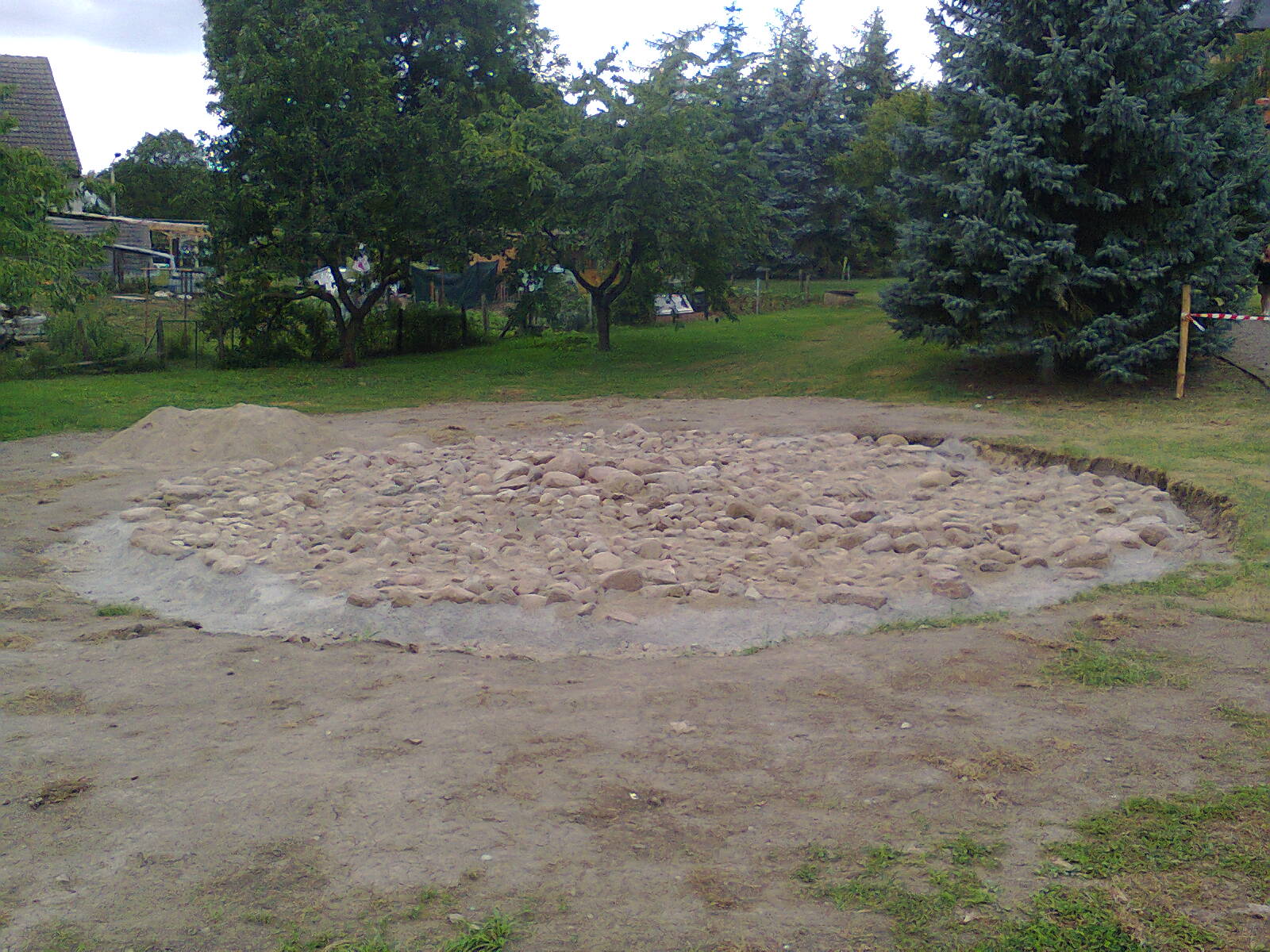 Steinkreis Schmölln (Rebuilt Stone Circle)