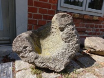 Mahlsteine im Heimatmuseum Fürstenwerder