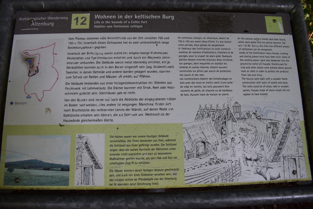 Click for full size image of Ringwall Altenburg Römersberg (PID:231536) Ringwall Altenburg Römersberg
