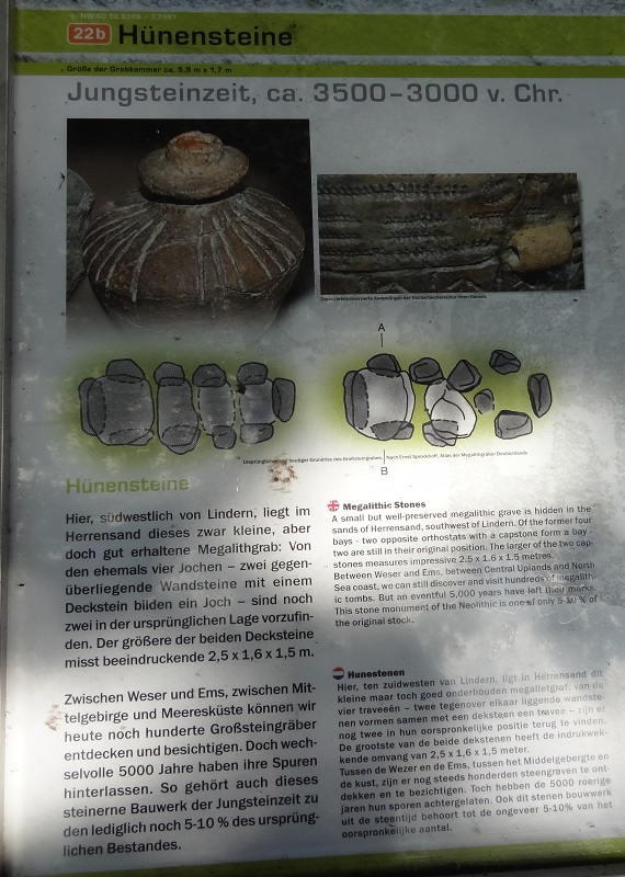 Lindern Herrensand Huenensteine