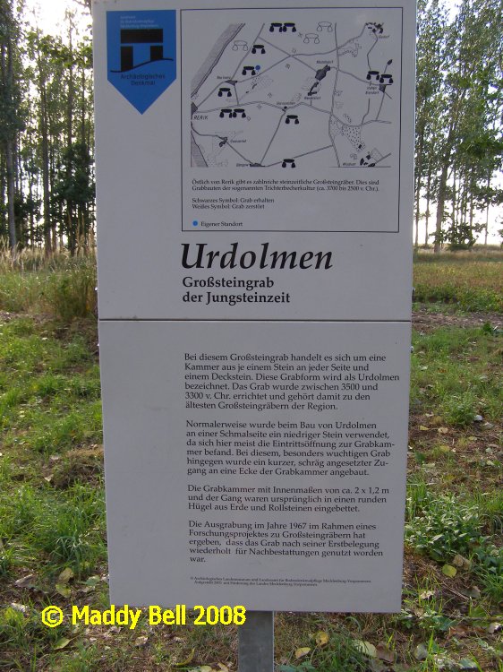 Click for the gallery page to add comments and vote (PID:42284) Mechelsdorf Urdolmen