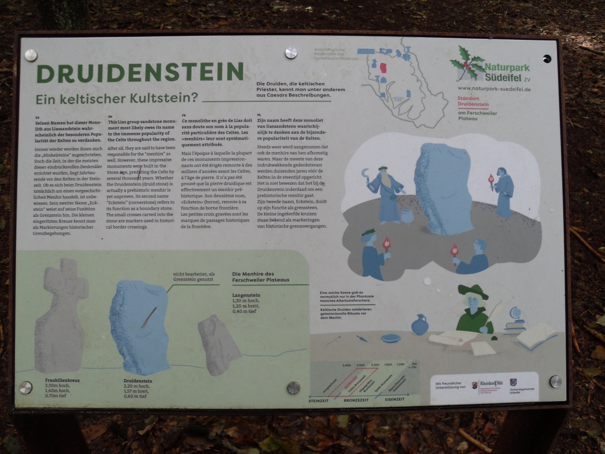 Click for full size image of Druidenstein Bollendorf (PID:248048) Druidenstein Bollendorf