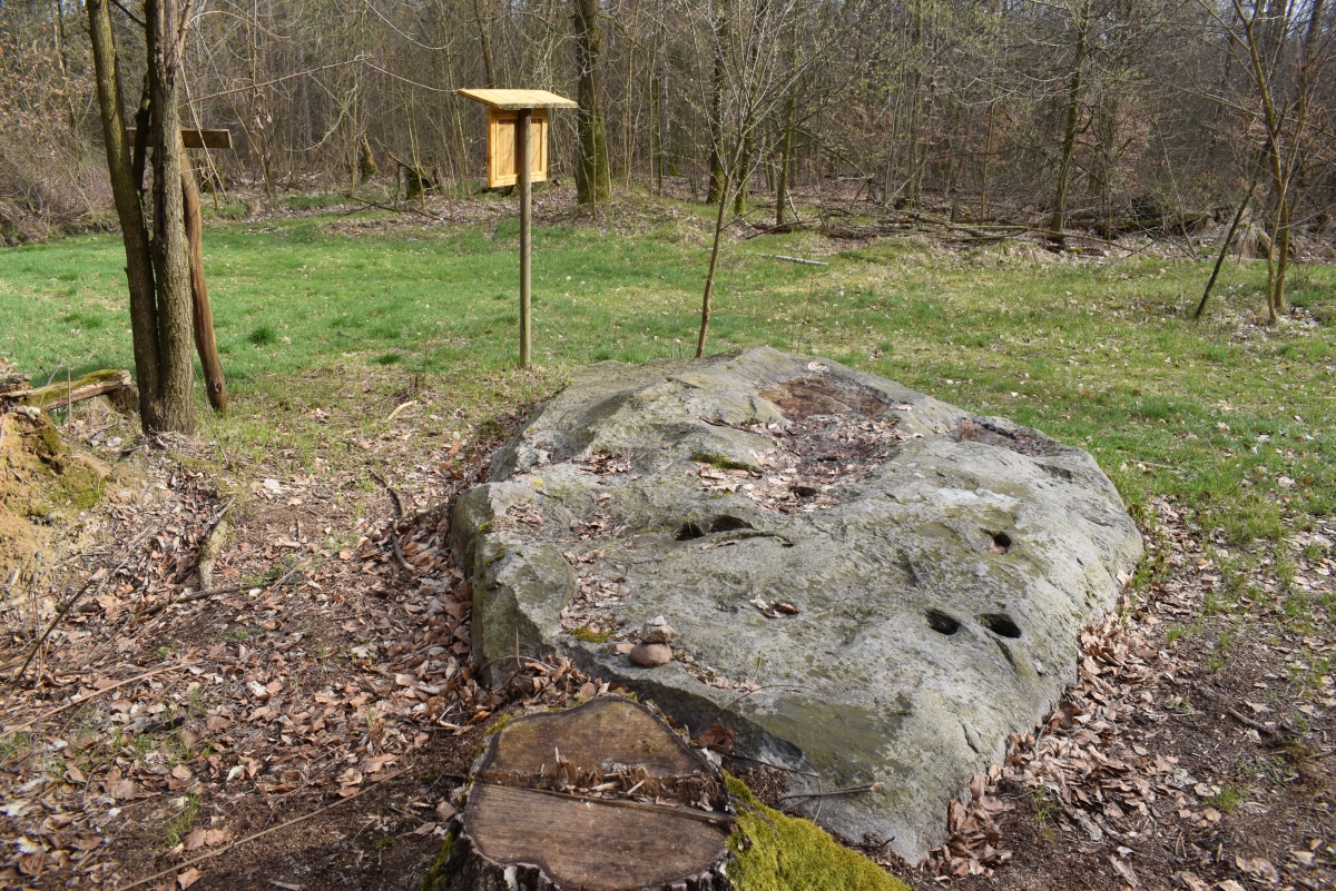 Thümmlitzwald Teufelsstein
