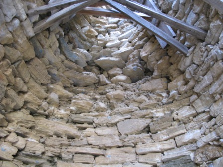 Site in Attica/Central Greece: Interior of the tholos
