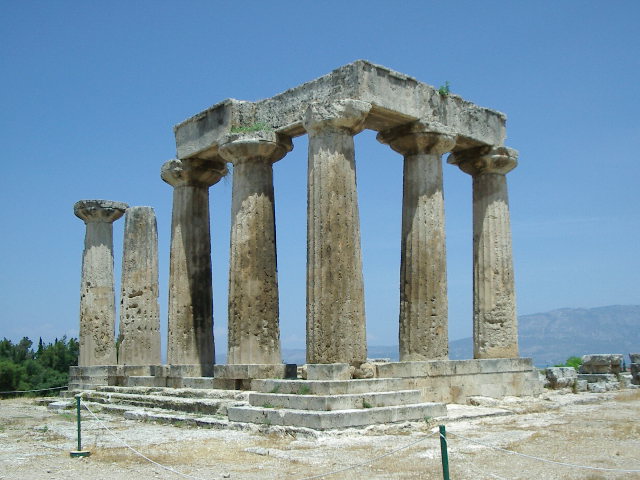 Click for the gallery page to add comments and vote (PID:30177) Corinth Temple of Apollo