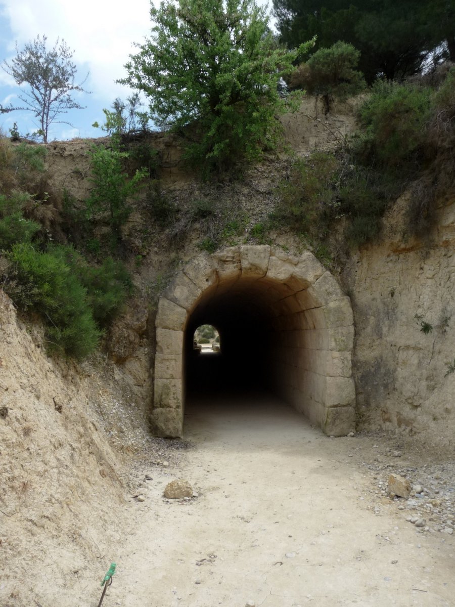 Tunnel to stadium