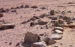 South of Lower wadi Hayun Masseboth