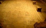 Beit Alpha Ancient Synagogue Mosaic Floor 