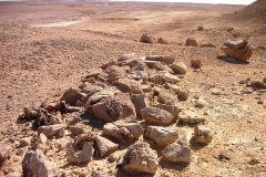 South of Lower wadi Hayun Masseboth