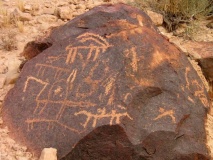 South East of Mount Karkom Engravings  