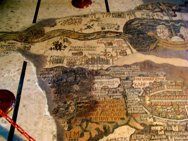 Click for the gallery page to add comments and vote (PID:59477) Madaba Mosaic Map