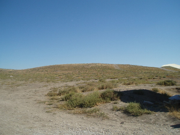 Unexcavated part of Çatalhöyük mound.