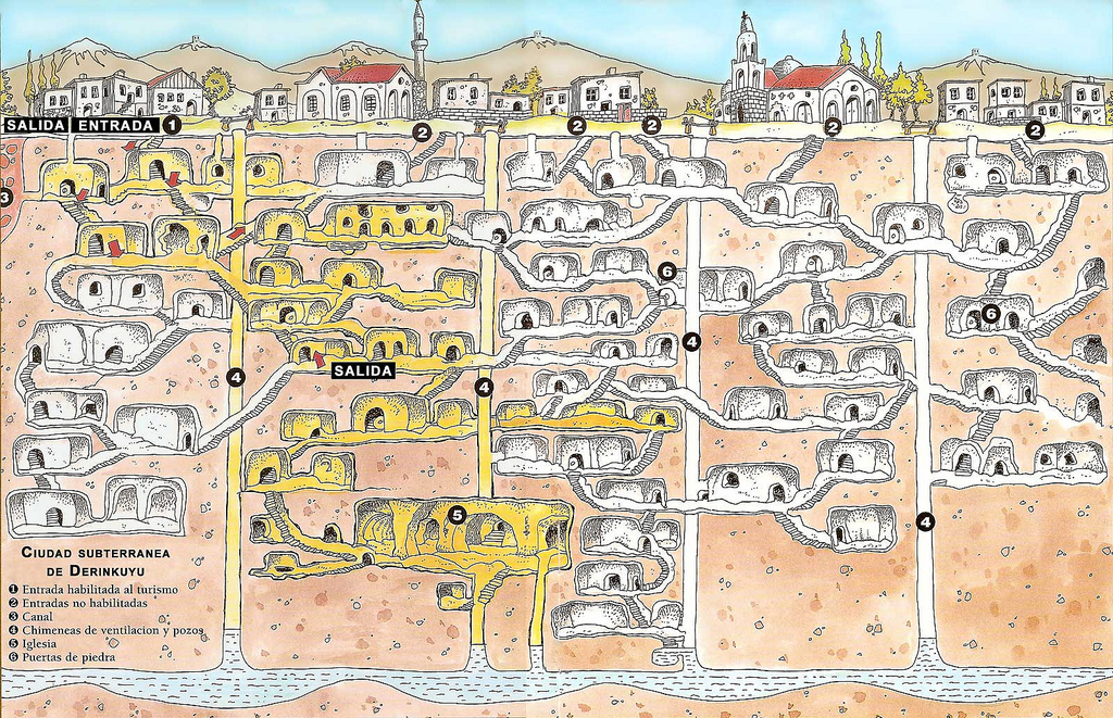 Click for the gallery page to add comments and vote (PID:141858) Derinkuyu Underground City