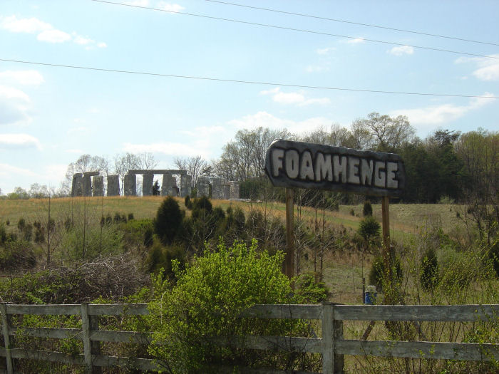 Foamhenge (Natural Bridge)