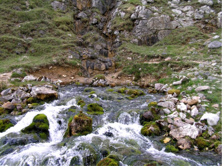 The fascinating Furan Allt nan Uamh where a river just appears like magic.