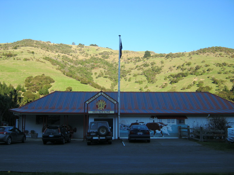 The museum in Okains Bay.  June 2014.

