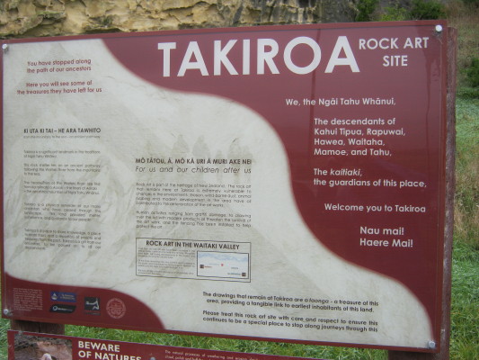 Takiroa Rock Art Site