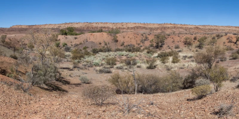 Henbury Meteorite Craters
